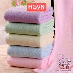 Khăn Tắm Xuất Nhật Cao Cấp 140x70cm - Siêu Thấm Hút, Êm Ái, Thiết Kế Đáng Yêu Cho Gia Đình, Thân Thiện Với Da Nhạy Cảm