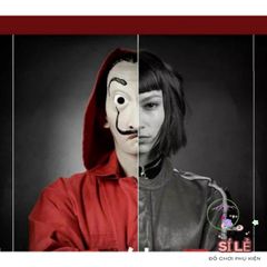 Mặt Nạ Dali Money Heist - Biểu Tượng Đặc Trưng Phim Hành Động, Phong Cách Độc Đáo Cho Fan Thích Chơi Đồ Nghệ Thuật