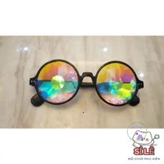 Kính Mát Thời Trang Ánh Cầu Vồng Phong Cách Nổi Bật - Phụ Kiện Dự Tiệc và Halloween Cho Nam Nữ