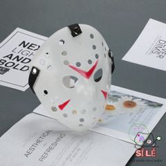 Mặt Nạ Khúc Côn Cầu Jason Halloween - Phụ Kiện Cosplay Kinh Dị Cho Người Lớn - Quà Tặng Lễ Hội Độc Đáo
