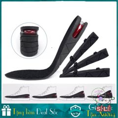 Bộ Miếng Lót Giày Tăng Chiều Cao 2 Miếng - Điều Chỉnh Chiều Cao 3cm đến 9cm, Êm Ái, Phù Hợp với Giày Thể Thao và Giày Da