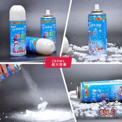 Bộ 3 Bình Xịt Tuyết Giáng Sinh 280ML - Hiệu Ứng Tuyết Rơi Cho Trang Trí Cây Thông Thêm Lộng Lẫy