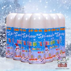 Bộ 3 Bình Xịt Tuyết Giáng Sinh 280ML - Hiệu Ứng Tuyết Rơi Cho Trang Trí Cây Thông Thêm Lộng Lẫy