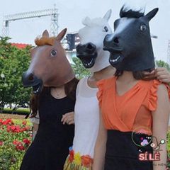 Mặt Nạ BoJack Horseman - Phụ Kiện Cosplay Unisex Cho Halloween & Tiệc Tùng - Độc Đáo & Ngộ Nghĩnh
