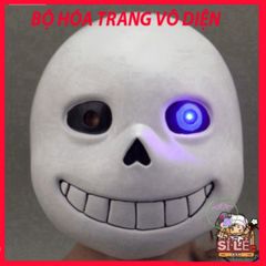 Mặt Nạ Cá Xanh Sans Undertale - Phụ Kiện Cosplay Độc Đáo, Chất Liệu Latex An Toàn, Dành Cho Lễ Hội Halloween và Sự Kiện Hóa Trang