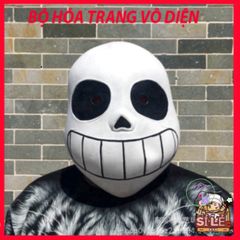 Mặt Nạ Cá Xanh Sans Undertale - Phụ Kiện Cosplay Độc Đáo, Chất Liệu Latex An Toàn, Dành Cho Lễ Hội Halloween và Sự Kiện Hóa Trang