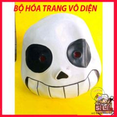 Mặt Nạ Cá Xanh Sans Undertale - Phụ Kiện Cosplay Độc Đáo, Chất Liệu Latex An Toàn, Dành Cho Lễ Hội Halloween và Sự Kiện Hóa Trang