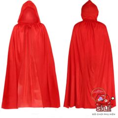 Áo Choàng Thần Chết Đen Đỏ 2 Lớp cho Halloween - Trang Phục Ma Quái Hấp Dẫn cho Tử Thần và Phù Thủy