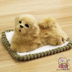 Bộ Đôi Ngựa Vàng Mẹ Con - Thú Nhồi Bông với Lõi Than Hoạt Tính Khử Mùi và Lọc Không Khí Cho Ô Tô - Người Bạn Dễ Thương Trong Xe Hơi