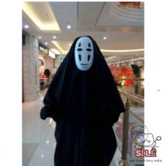 Bộ Trang Phục Vô Diện Kaonashi Ghibli - Mặt Nạ và Găng Tay cho Halloween và Cosplay Anime, Thời Trang Cho Fan Spirited Away