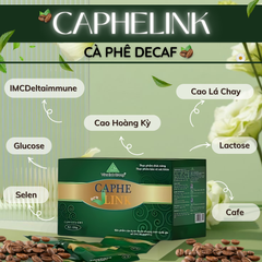 Cà Phê Decaf Caphelink New Hương Vị Thơm Ngon, Tăng Cường Đề Kháng, Chăm Sóc Sức Khỏe - Uống Ngon