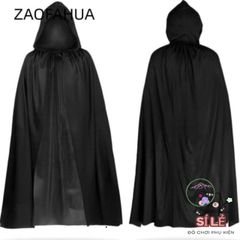 Áo Choàng Halloween 2 Mặt Zaofahua - Áo Cosplay Demon Có Mũ 59 Inch, Phụ Kiện Thời Trang Ma Quái cho Tiệc Tùng và Sự Kiện