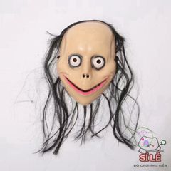 Mặt Nạ Ma Nữ Tóc Dài Halloween Momo Goofy - Phụ Kiện Hóa Trang Độc Đáo Cho Tiệc Kinh Dị Và Lễ Hội