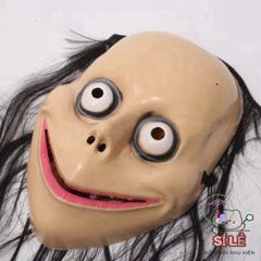 Mặt Nạ Ma Nữ Tóc Dài Halloween Momo Goofy - Phụ Kiện Hóa Trang Độc Đáo Cho Tiệc Kinh Dị Và Lễ Hội