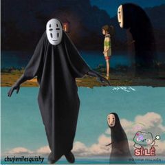 Bộ đồ hóa trang Vô Diện Cosplay Halloween - Trang Phục Bí Ẩn Kèm Găng Tay và Mặt Nạ Thời Trang, Quà Tặng Độc Đáo