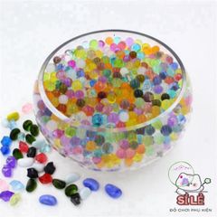 Bộ 1000 Hạt Nở Nhiều Màu Cầu Vồng - Trang Trí Lọ Hoa Sáng Bừng Sắc Màu và Giúp Giữ Ẩm Cho Cây Thêm Xanh Tươi