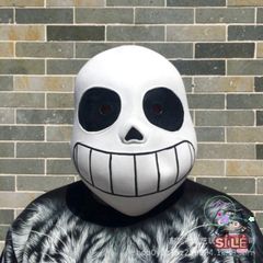 Mặt Nạ Đầu Mắt Xanh Undertale Sans - Phụ Kiện Hóa Trang Độc Đáo Cho Fan Game, Halloween, Tiệc Tùng