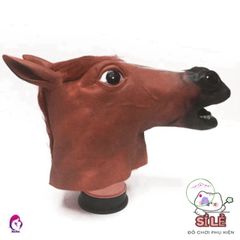 Mặt Nạ Ngựa Latex Halloween - Trang Phục Cosplay Độc Đáo An Toàn Cho Mọi Lứa Tuổi - Quà Tặng Tuyệt Vời Cho Dịp Lễ
