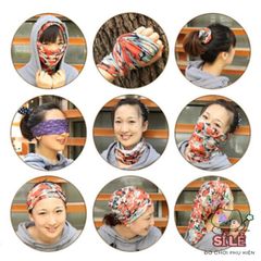Khăn Đa Năng Chống Nắng Thun Lạnh Nhiều Màu - Phụ Kiện Thời Trang Độc Đáo Cho Mọi Cuộc Phiêu Lưu Ngoài Trời