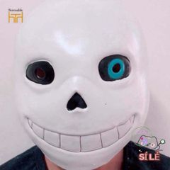 Mặt Nạ Hóa Trang Undertale Sans - Phụ Kiện Halloween Cosplay Người Lớn, Đầu Toàn Diện Độc Đáo, Tạo Ấn Tượng Tại Tiệc Tùng