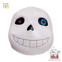 Mặt Nạ Hóa Trang Undertale Sans - Phụ Kiện Halloween Cosplay Người Lớn, Đầu Toàn Diện Độc Đáo, Tạo Ấn Tượng Tại Tiệc Tùng