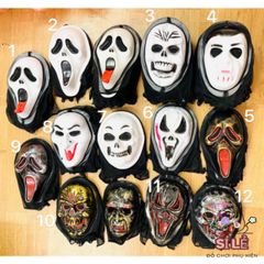 Bộ Trang Phục Xương Ma Đen Halloween Kèm Mặt Nạ - Thời Trang Cosplay Bí Ẩn Cho Bữa Tiệc Hóa Trang