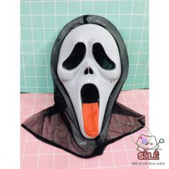 Bộ Trang Phục Xương Ma Đen Halloween Kèm Mặt Nạ - Thời Trang Cosplay Bí Ẩn Cho Bữa Tiệc Hóa Trang
