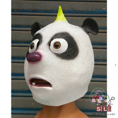 Mặt Nạ Gấu Trúc Ngáo - Phụ Kiện Halloween Độc Đáo, Dễ Thương Cho Tiệc Hóa Trang Và Chụp Ảnh Trên Mạng Xã Hội