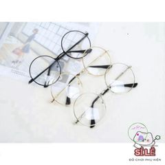 Kính Nobita Tròn Đa Sắc D26 - Phong Cách Thầy Bói Cá Tính, Thời Trang Nam Nữ, Bảo Vệ Mắt Chống Nắng Tốt, Phụ Kiện Xu Hướng 2023