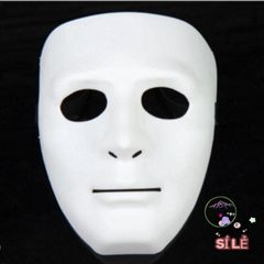 Mặt Nạ Cosplay Jabbawockeez Trắng - Phụ Kiện Hóa Trang Độc Đáo Cho Tiệc Tùng & Biểu Diễn Nghệ Thuật