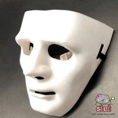 Mặt Nạ Cosplay Jabbawockeez Trắng - Phụ Kiện Hóa Trang Độc Đáo Cho Tiệc Tùng & Biểu Diễn Nghệ Thuật