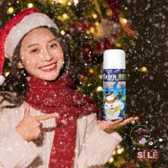 Chai Xịt Tuyết Trang Trí Giáng Sinh - Xịt Tuyết Tan và Không Tan cho Tiệc Sinh Nhật và Lễ Hội - Tạo Không Khí Ấm Cúng và Ấn Tượng