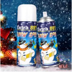 Chai Xịt Tuyết Trang Trí Giáng Sinh - Xịt Tuyết Tan và Không Tan cho Tiệc Sinh Nhật và Lễ Hội - Tạo Không Khí Ấm Cúng và Ấn Tượng