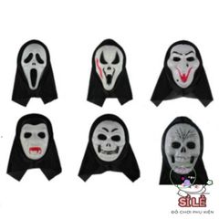 Mặt Nạ Scream Halloween Chính Hãng - Phụ Kiện Hóa Trang Ma Quái Phong Cách Thần Chết Độc Đáo, Thời Trang Dịp Lễ Hội