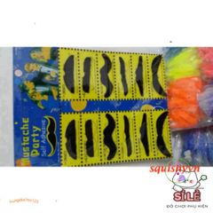 Bộ 12 Râu Giả Nam Độc Đáo - Phụ Kiện Hóa Trang Sang Trọng Cho Halloween, Sinh Nhật, Tiệc Tùng