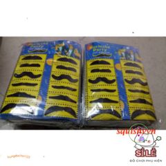 Bộ 12 Râu Giả Nam Độc Đáo - Phụ Kiện Hóa Trang Sang Trọng Cho Halloween, Sinh Nhật, Tiệc Tùng