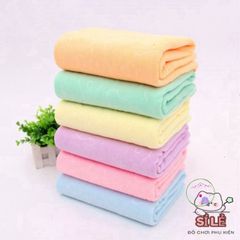 Khăn Tắm Gia Đình Nhật Bản 140x70 cm - Siêu Mềm, Thấm Hút Tốt, An Toàn Cho Da Nhạy Cảm, Màu Sắc Đẹp Mắt