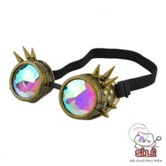 Kính Râm Nam Kính Vạn Hoa - Thiết Kế Độc Đáo Với Thấu Kính Gương Cầu Vồng, Phụ Kiện Cosplay Thời Trang Hấp Dẫn