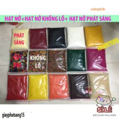 Hạt Nở Khổng Lồ 1KG - Đầy Màu Sắc Rực Rỡ, Giải Trí Cho Trẻ Em Và Trang Trí Sáng Tạo Không Gian Sống