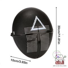 Mặt Nạ Nhập Vai Cosplay Nhân Vật Game Độc Đáo - Mẫu Vuông/Tam Giác/Vòng Tròn Thích Hợp Cho Tiệc Halloween và Sự Kiện Thú Vị