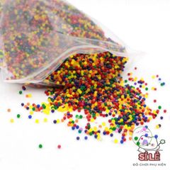 Bộ 500 Viên Hạt Nở Tinh Thể - Dinh Dưỡng Thủy Sinh Đa Màu Sắc, Trang Trí Hoa Cảnh, An Toàn Cho Gia Đình