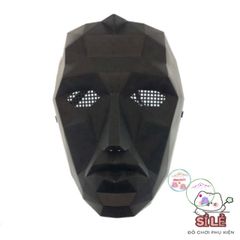 Mặt Nạ Quản Trị Viên Boss từ Squid Game - Phụ Kiện Hóa Trang Halloween Độc Đáo và Ngầu cho Fan Film Hàn Quốc