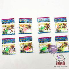 Bộ Hạt Nở Đa Sắc 20 Bịch - 100 Hạt Thủy Tinh Mỗi Bịch - Trang Trí Cắm Hoa Sáng Tạo An Toàn, Thân Thiện Môi Trường