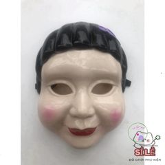 Mặt Nạ Halloween Squid Game - Phụ Kiện Hóa Trang Độc Đáo Cho Tiệc Cosplay, Lễ Hội, Tết Trung Thu - Phong Cách Gây Ấn Tượng