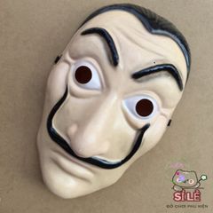 Mặt Nạ Queen Salvador Dali - Phụ Kiện Hóa Trang Money Heist Cho Halloween Và Tiệc Tùng - An Toàn Và Độc Đáo