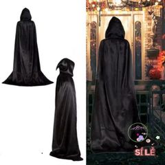Áo Choàng Halloween 59 Inch - Trang Phục Phù Thủy Sang Trọng, Đầy Bí Ẩn Cho Dịp Hóa Trang Yêu Thích