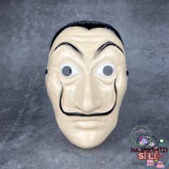 Mặt Nạ Nữ Hoàng Salvador Dali - Biểu Tượng Money Heist Hoàn Hảo cho Halloween và Các Sự Kiện Hóa Trang