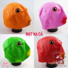 Mặt Nạ Hóa Trang Quái Vật Cá Rực Rỡ - Phụ Kiện Độc Đáo Cho Mùa Halloween, Lễ Hội, Tiệc Tùng