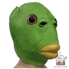 Mặt Nạ Hóa Trang Quái Vật Cá Rực Rỡ - Phụ Kiện Độc Đáo Cho Mùa Halloween, Lễ Hội, Tiệc Tùng