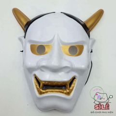 Mặt Nạ Cosplay Hannya Oni Noh Nghệ Thuật - Phụ Kiện Halloween và Tiệc Tùng Đậm Chất Nhật Bản